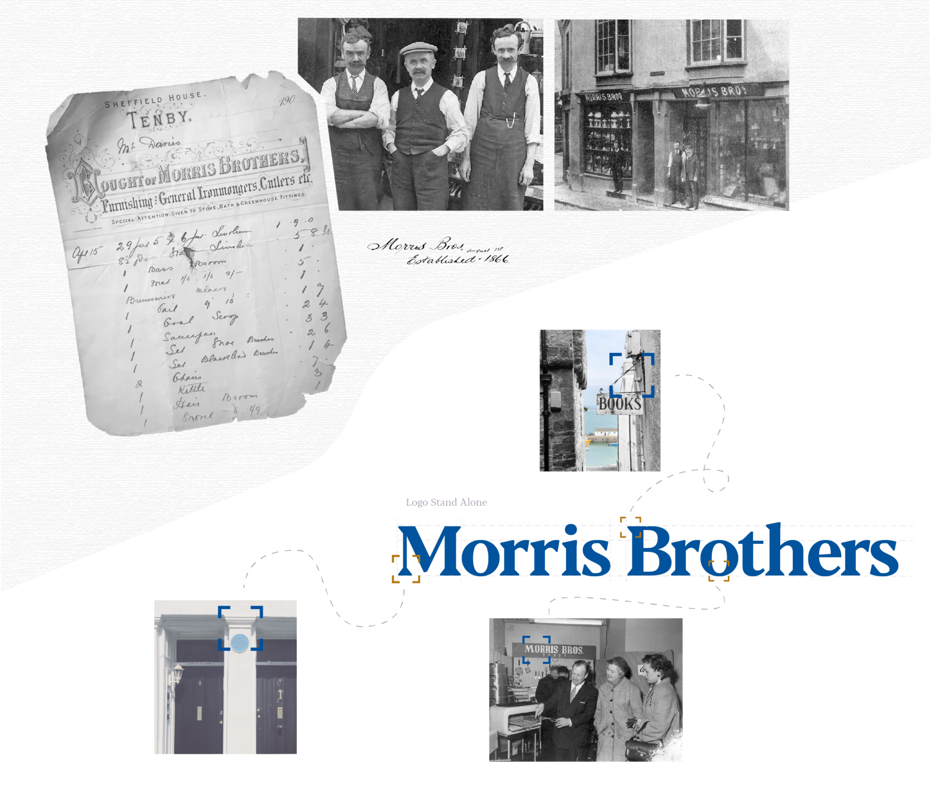 Logo History Creation Process Morris Brothers Project