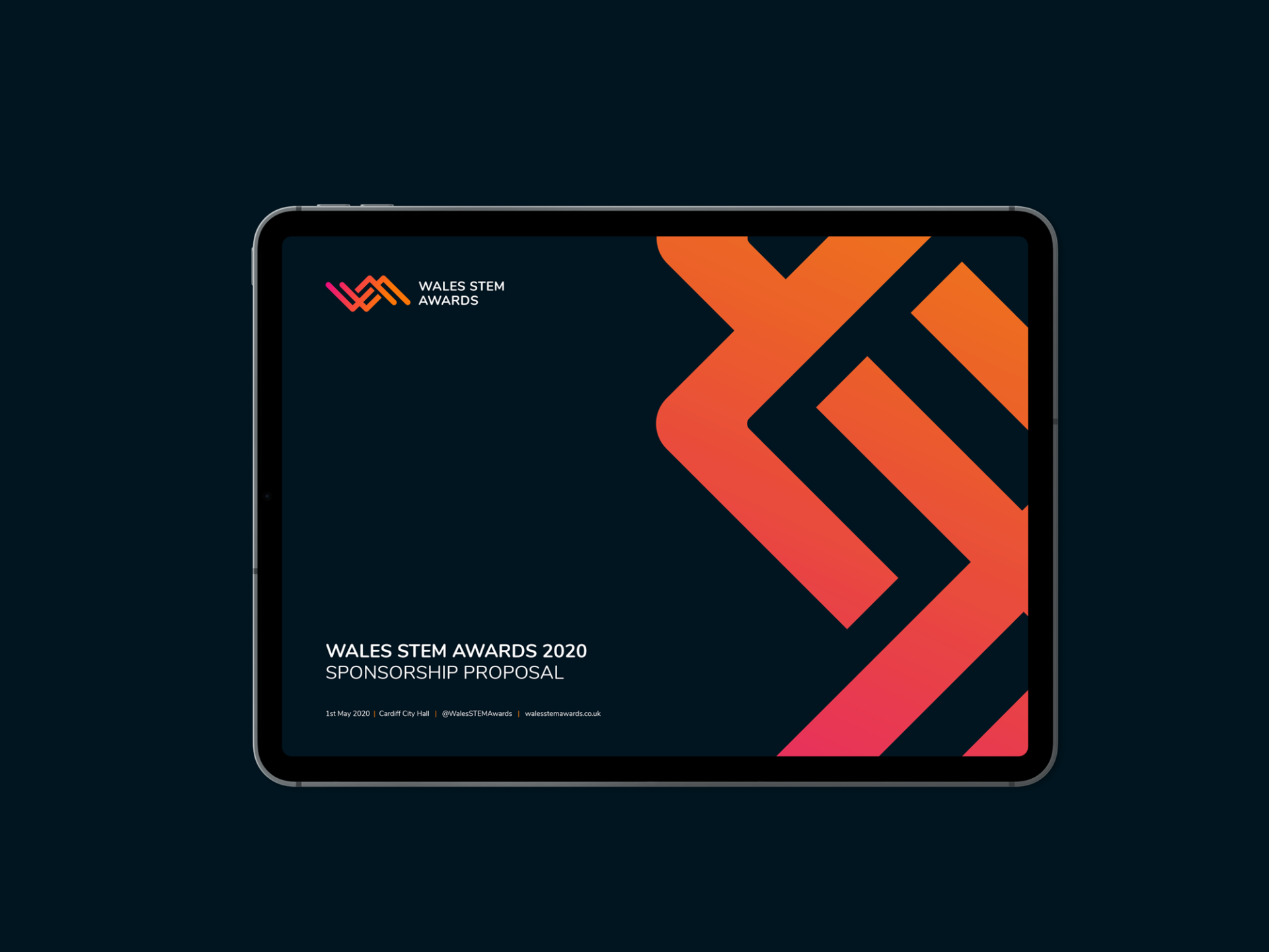 Wales STEM Awards Sponsorship Proposal Cover